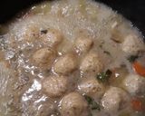 A picture of step 5 of Matzo Ball Soup.