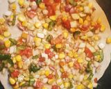 A picture of step 4 of Veg roll tikki.