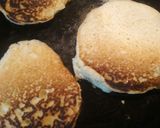 A picture of step 3 of Fried Cornbread with Swiss.