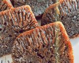 Foto langkah ke 3 dari resep Cake Sarang Semut aka bolu karamel.