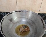 A picture of step 2 of SARSON SAAG CABBAGE SABZI...