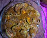 A picture of step 6 of Karonda pickle (Bihari style).