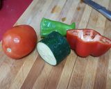Foto del paso 4 de la receta Envueltos de ensalada de langostinos al ajillo