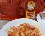 Foto langkah ke 3 dari resep Salmon kani mentai.