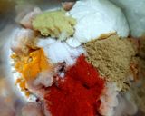 A picture of step 1 of Chicken shawarma.