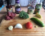 Foto del paso 1 de la receta: Carne oriental con verduras