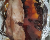 Foto del paso 6 de la receta: Solomillo de Cerdo en Papillote con Salsa Yakiniku y Pasas