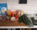 Foto del paso 1 de la receta: Salteado de verduras y longaniza con salsa de sobrasada