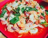 รูปขั้นตอนการทำที่ 3 ของ ยำกุ้งสะดุ้งแซ่บ #มือใหม่หัดทำ