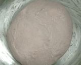 Foto langkah ke 8 dari resep Matcha Ubi Ungu Kunyit Sourdough Bread.