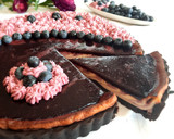 Käsekuchentarte mit Heidelbeeren Rezeptschritt 3 Foto