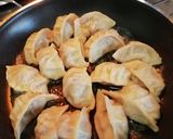 Foto del passaggio 6 della ricetta Ripieno e cottura per gyoza alla giapponese a modo mio