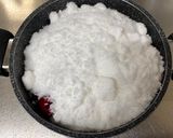 A picture of step 2 of Cherry Compote 🍒.