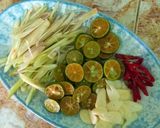 Hình bước làm 3 của món Tai lợn ngâm chua ngọt