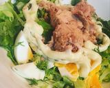 Hình bước làm 2 của món Salad cá ngừ
