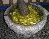 Foto del paso 7 de la receta: Salsa tatemada al limón