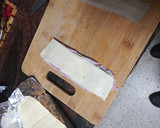 Foto del paso 4 de la receta: Crema de acelgas / Pencas de acelgas fritas con jamón y queso
