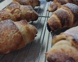 Gluténmentes, laktózmentes vajas croissant, házi, erdei gyümölcs dzsemmel recept fázis 8 fotója