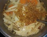 Foto langkah ke 5 dari resep Sup Ayam Kembang Tahu.