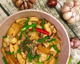 Hình bước làm 4 của món Thịt kho măng đậu hũ