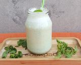 A picture of step 4 of Mint Lassi 💚🥛🇮🇳🇵🇰.