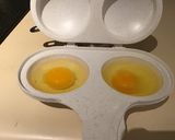 A picture of step 3 of California Farm Romanesco Eggs Benedict.