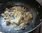 A picture of step 1 of Suji ka halwa.