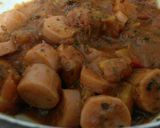Foto del paso 3 de la receta: Cazuela de salchichas vegetarianas