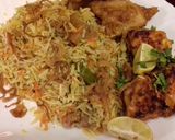 A picture of step 9 of Tikka Biryani.