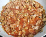 Foto del paso 6 de la receta: Pavo con champiñones
