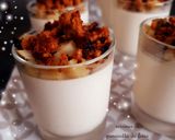 Une image de l'étape 5 de Panna cotta salées au foie gras et crunch de pain d'épices.