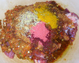 A picture of step 2 of Tsire Skewers.