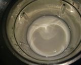 A picture of step 1 of Chocolate mousse shake.
