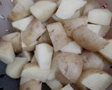 A picture of step 1 of Chilke wale aloo.