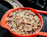 Foto del paso 6 de la receta: MEZCLA DE Arroces con Chorizo Oreado y Tocino de Cerdo🐽...!
