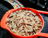 Foto del paso 6 de la receta: MEZCLA DE Arroces con Chorizo Oreado y Tocino de Cerdo🐽...!
