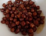 A picture of step 1 of Black chana chaat.