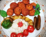 عکس مرحله 5 از دستور فلافل بدون نخود (فلافل دال عدس) 😍 Lentil falafel