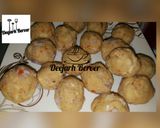 A picture of step 3 of YCP BALL...(yam sweet potatoes chicken ball).