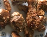 A picture of step 4 of Dahi wala Kukkad Chicken in yoghurt curry base.