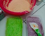 Cara Membuat Lapis Legit Kukus Rainbow Putih Telur 4