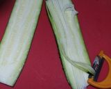 Foto del paso 1 de la receta: Spaguettis de calabacín al ajillo