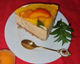Pas rețetă Cheesecake cu caise și mentă 7 fotografie