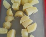 A picture of step 4 of Potatoes with Aioli and Tuna.