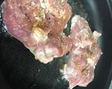 Foto del paso 1 de la receta: Filete de pierna con jamón y queso