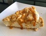 A picture of step 4 of Caramel Cheesecake.
