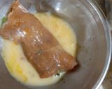 A picture of step 4 of Stuffed cheesy chicken.