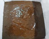 Foto langkah ke 8 dari resep Shiny Crust Brownies.