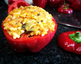 Foto del paso 7 de la receta: Pimientos rellenos con hortalizas y arroz (horno)
