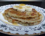 A picture of step 6 of BananaPANcakes😋🍌.